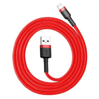 Kábel Baseus Cafule Cable USB Lightning 2A 3m (Red) (6953156296299)