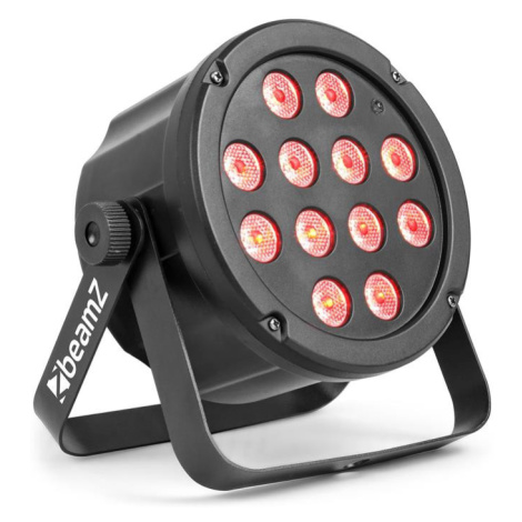 Beamz SlimPar 35, LED reflektor, 12 x 3 W 3 v 1 RGB LEDky, DMX/Standalone, čierny