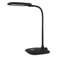 Matne čierna LED stmievateľná stolová lampa (výška 55 cm) Stella – EMOS