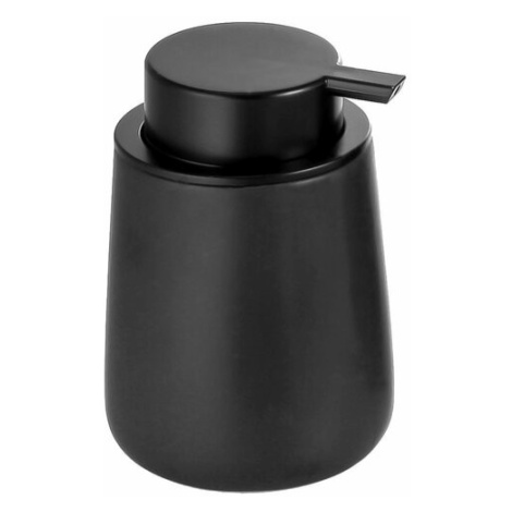 AQUALINE 08136 Nero dávkovač mydla na postavenie 350 ml, čierna