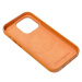 Leather Mag Cover for IPHONE 15 PRO MAX orange