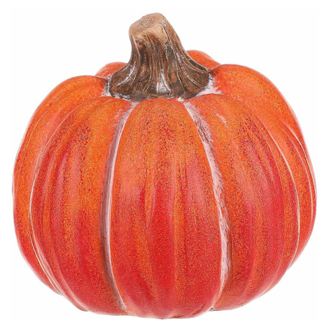 Tekvica vysoká bez otvorov oranžová, keramika, pr. 12 cm Autronic