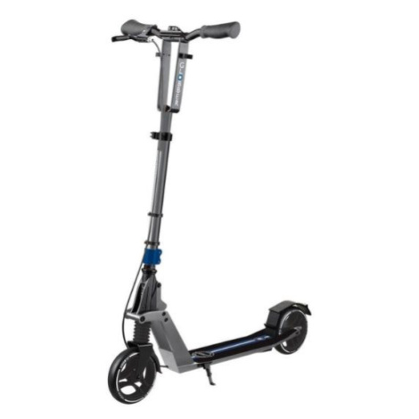 Globber Kolobežka One K 165 Deluxe Black Blue s prednym tlmičom a brzdou, nosnosť 100kg