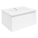 Kúpeľňová skrinka s umývadlom SAT B-Way 59x30x45 cm biely lesk BWAY60WU4