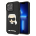 Kryt Karl Lagerfeld KLHCP14LKH3DBK iPhone 14 Pro 6,1" black hardcase 3D Rubber Karl`s Head (KLHC