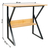 Pracovný stôl s policou TARCAL 80x40 cm,Pracovný stôl s policou TARCAL 80x40 cm