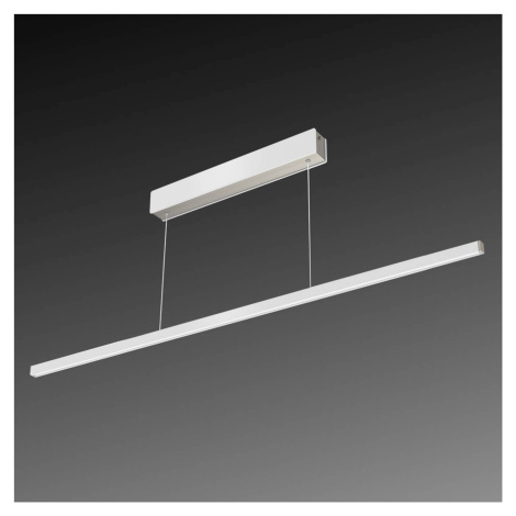 Závesné LED svietidlo Orix, biele, 120 cm dĺžka Evotec