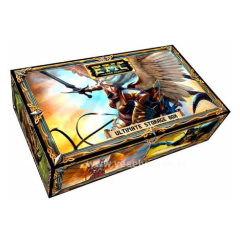 White Wizard Games Epic Card Game Ultimate Storage Box + 12 promo kariet