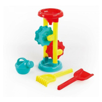 Hračky na piesok - vodný mlynček, 5ks