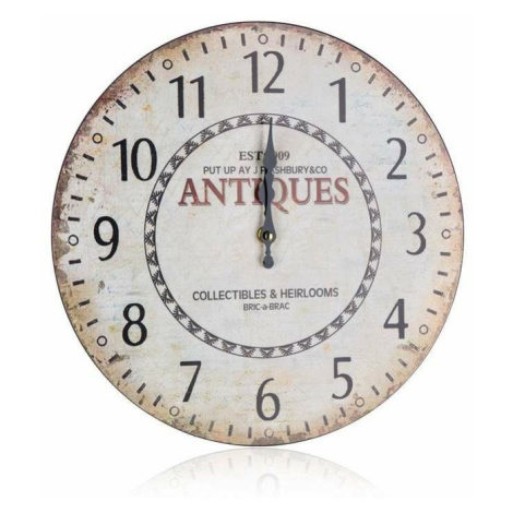 Nástenné hodiny Antique, pr. 34 cm