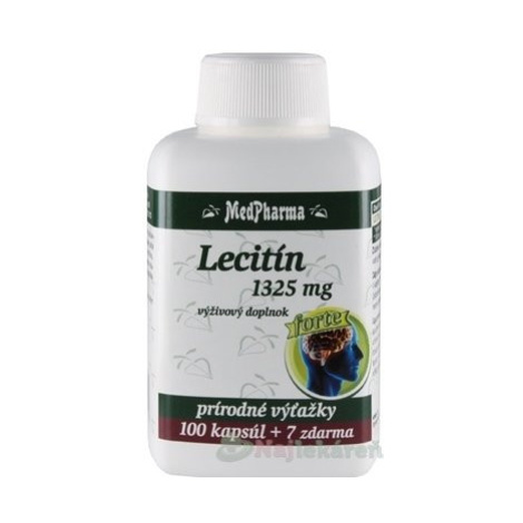 MedPharma Lecitin Forte 1325 mg 107 kapsúl