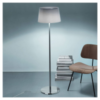 Foscarini Lumiere XXL stojaca hliník/biela stmieva