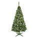mamido  Umelý vianočný stromček borovice so snehom 250 cm