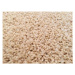 Kusový koberec Color shaggy béžový ovál - 140x200 cm Vopi koberce