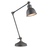 Stolná lampa Emoti, antracitová, výška 45 cm, nastaviteľná