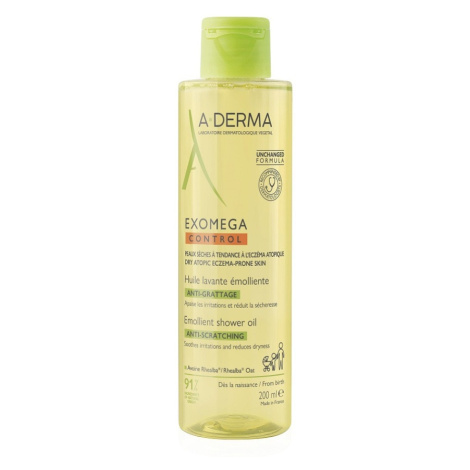 A-DERMA Exomega Control Zvláčňujúci sprchový olej 200 ml