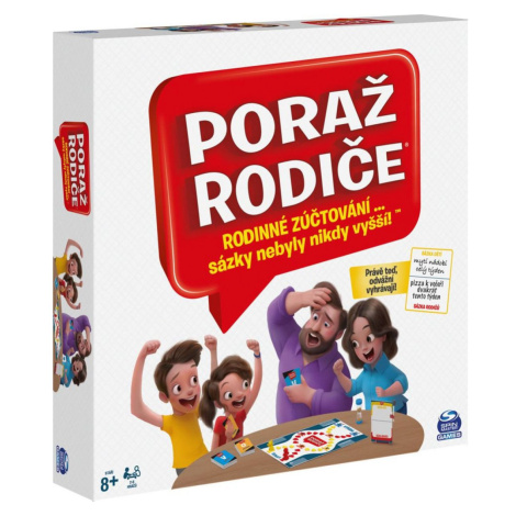 Spin Master Poraž rodiče spoločenská hra CZ verze