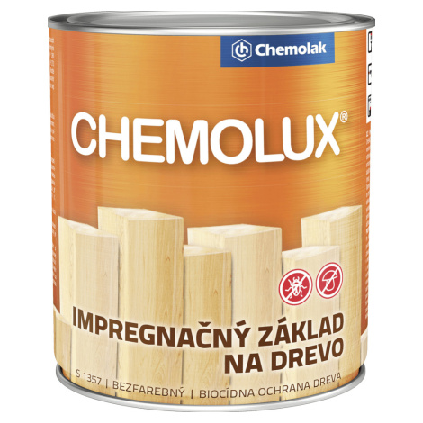 CHEMOLUX S 1357 - Impregnačný základ na drevo 2,5 L bezfarebný