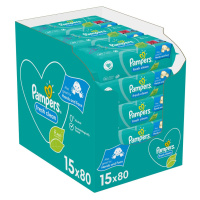 PAMPERS Fresh Clean Baby detské čistiacie obrúsky 15 x 80 ks