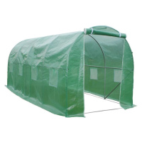 NABBI Greenhouse záhradný foliovník 400x250x200 cm zelená