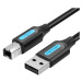 Kábel Vention Cable USB 2.0 A to B  COQBI 3m (black)