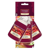 YANKEE CANDLE Black Cherry 3 ks