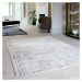 Krémovobiely ručne tkaný koberec s prímesou vlny 120x170 cm Matrix – Asiatic Carpets