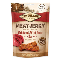 Pochúťka Carnilove Jerky diviak a kura, tyčinky 100g