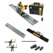 DEWALT Elektrická ponorná píla + vodiaca lišta 150 cm, 1 300W DWS520KTR-QS