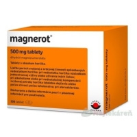 MAGNEROT - magnézium (horčík), 200 tabliet