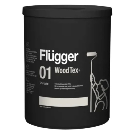 WOOD TEX 01 - Olejový penetračný náter bezfarebná 0,75 L