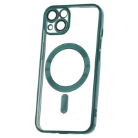 Plastové puzdro na Apple iPhone 14 Plus Color Chrome MagSafe zelené