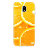 Silikónové puzdro iSaprio - Orange 10 - Samsung Galaxy J3 2017