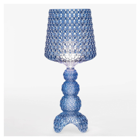 Kartell Mini Kabuki – stolná LED lampa, modrá