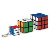 Spin Master Rubikova kocka sada trio 4 x 4, 3 x 3 a 2 x 2 prívesok