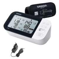 OMRON Smart Tonometr dig. na pažu M7 Intelli IT AFib +sieťový zdroj (SET), 5rokov záruka