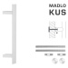 FT - MADLO kód K41Z 40x10 mm UN ks 300 mm, 40x10 mm, 500 mm