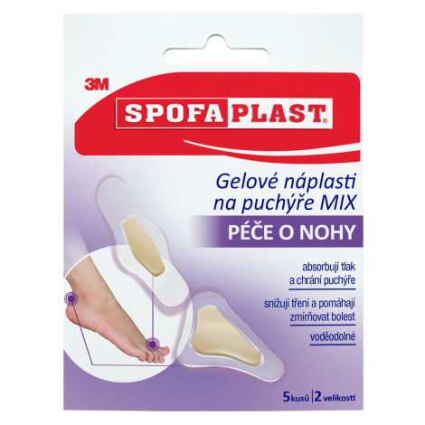 SPOFAPLAST Spofaplast gélové náplasti mix 5 ks