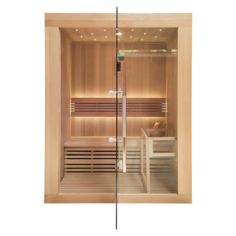 Marimex | Fínska sauna Marimex KIPPIS L + saunové kachle | 11100084