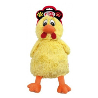 Pet Nova PLU chicken yellow plyšová hračka pre psy - kura 38cm