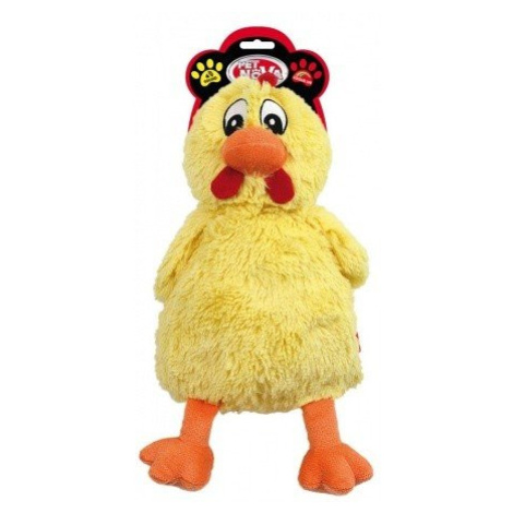 Pet Nova PLU chicken yellow plyšová hračka pre psy - kura 38cm