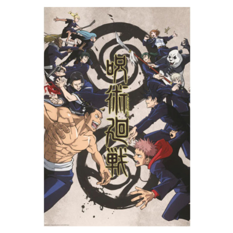 GBeye Jujutsu Kaisen Tokyo vs Kyoto Poster 91,5 x 61 cm