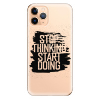 Odolné silikónové puzdro iSaprio - Start Doing - black - iPhone 11 Pro