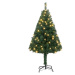 Juskys Umelý vianočný stromček s LED sviečkami - 150 cm