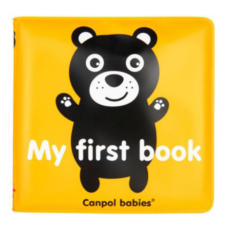 CANPOL BABIES Mäkká knižka pískacia - Sensory Toys