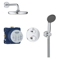 Sprchový systém Grohe Precision Trend New pod omietku vrátane podomietkového telesa chróm 347330