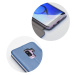 Apple iPhone 15, Puzdro s bočným otváraním, stojan, Forcell Elegance, modré