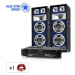 Electronic-Star ,,Bassboom", 1600W, PA set zo série Blue Star