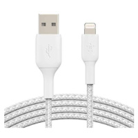 Belkin kábel Boost Charge Braided USB to Lightning 3m - White