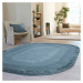 Modrý ručne tkaný koberec s prímesou vlny 200x290 cm Halo – Asiatic Carpets